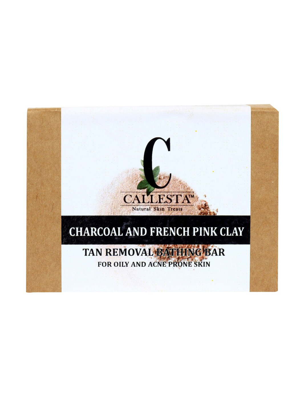 

Callesta Black Acne Control Charcoal Clay Soap