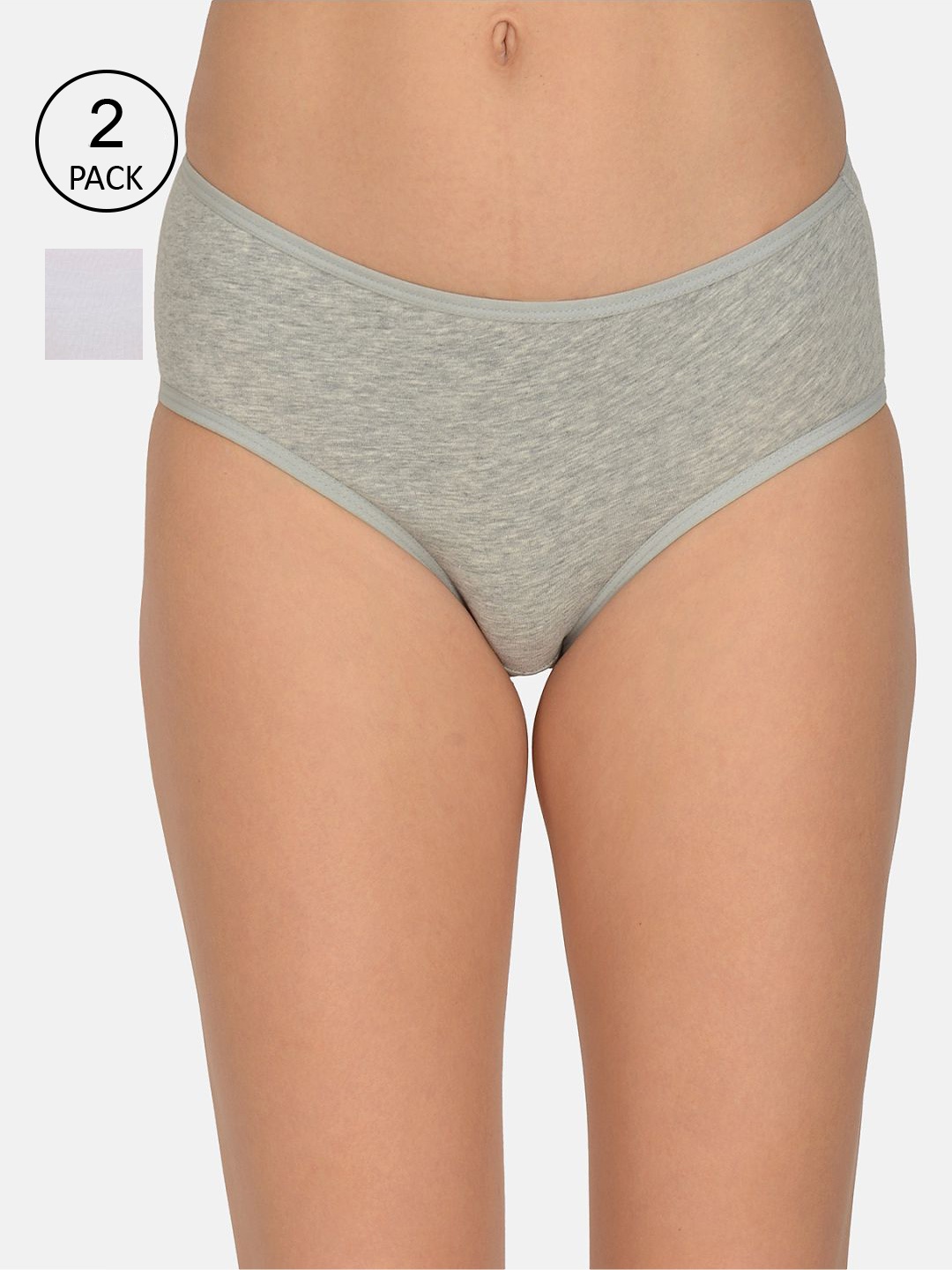

mod & shy Women Pack Of 2 Assorted Hipster Briefs MU152153