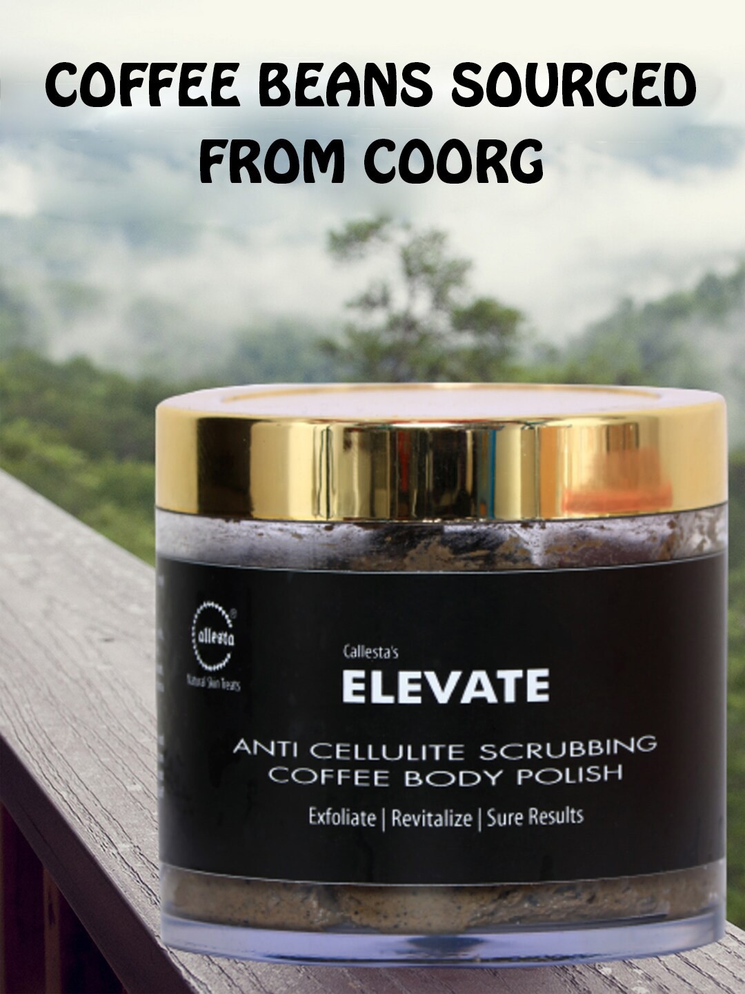 

Callesta Anti Cellulite Scrubbing Coffee Body Polish 80 g, Brown