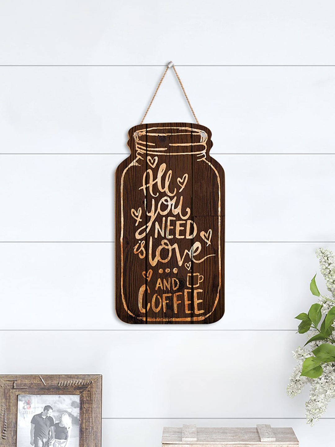 

Art Street Brown All You Need Love And Coffee Wall Decore