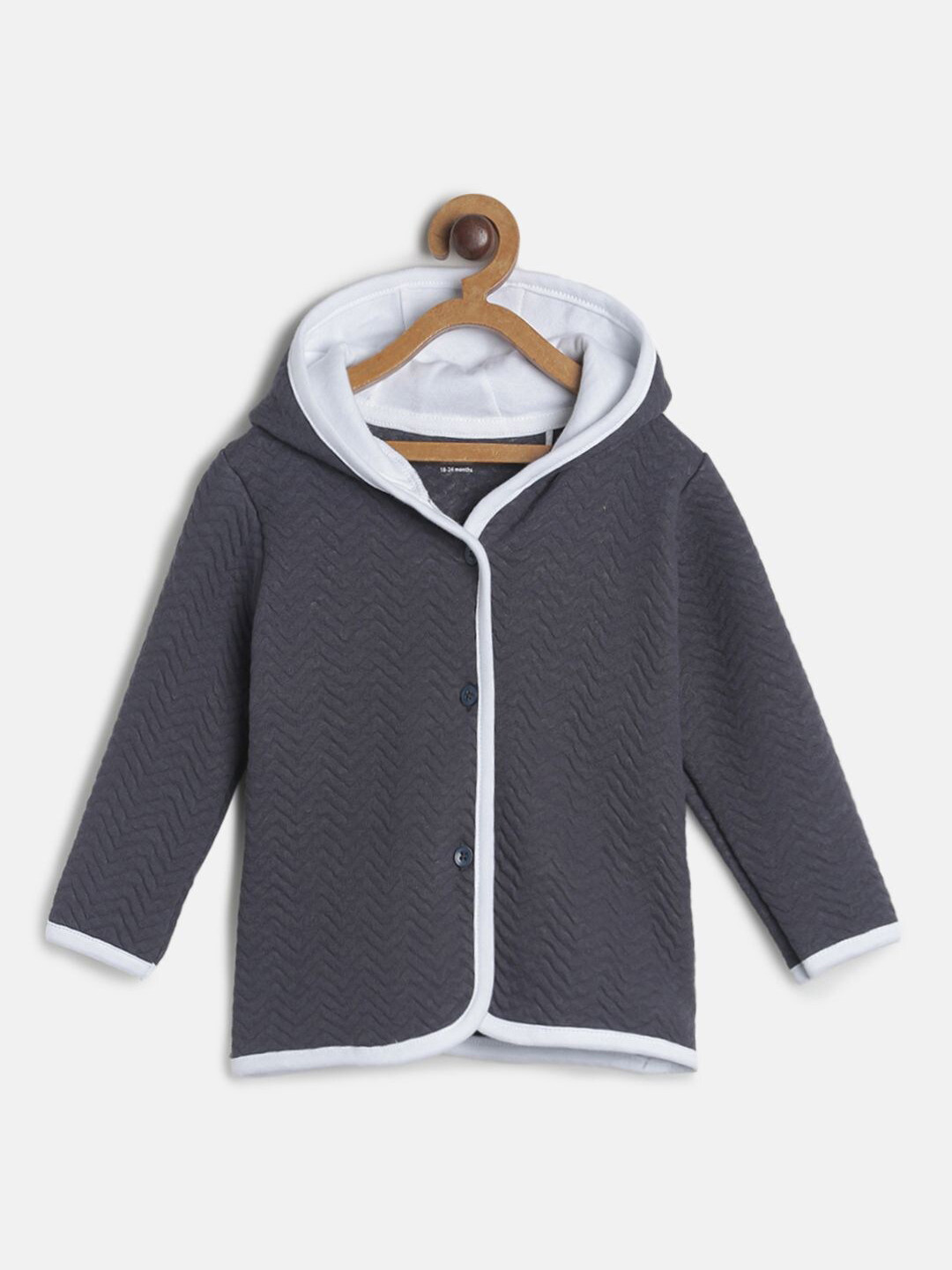 

MINI KLUB Girls Grey Lightweight Puffer Jacket