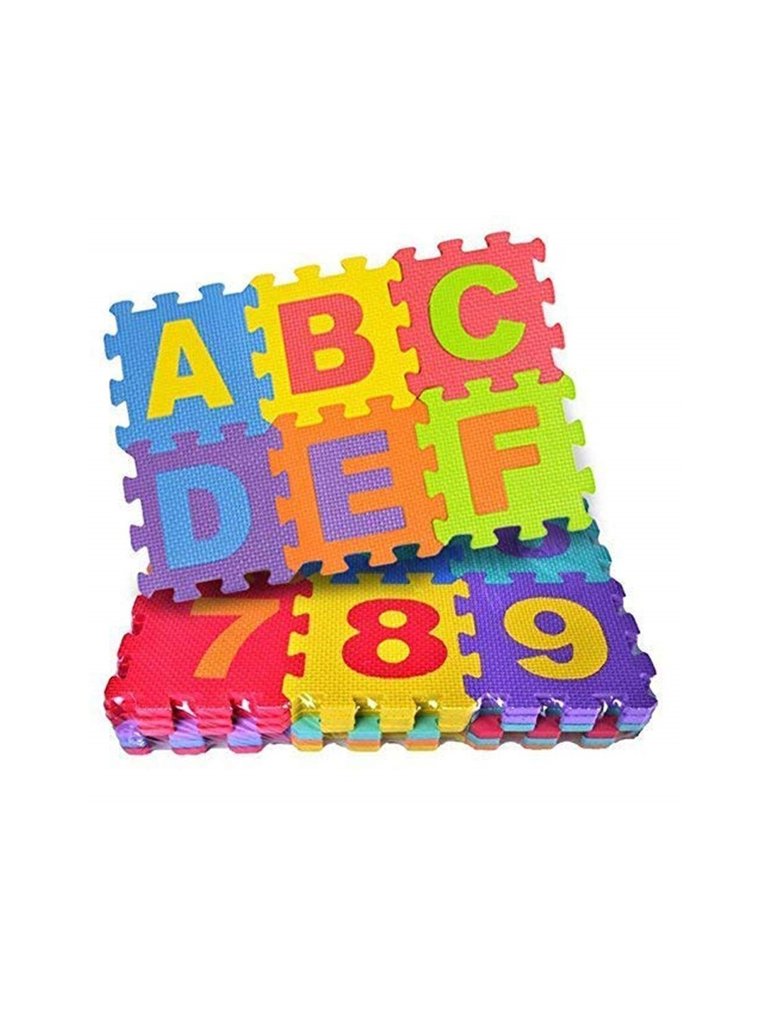 

SWADESI STUFF Kids Red & Yellow Puzzle Mat