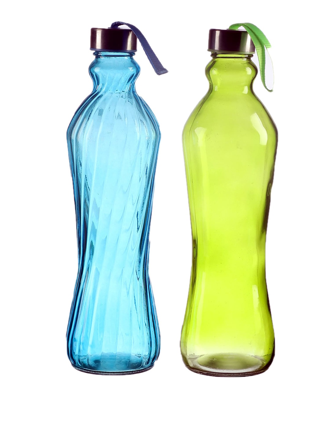 

ceradeco Set Of 2 Assorted Fridge Water Bottles 1000 ml