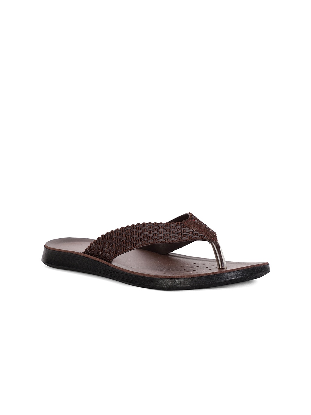 

Bata Men Brown Ethnic PU Comfort Sandals
