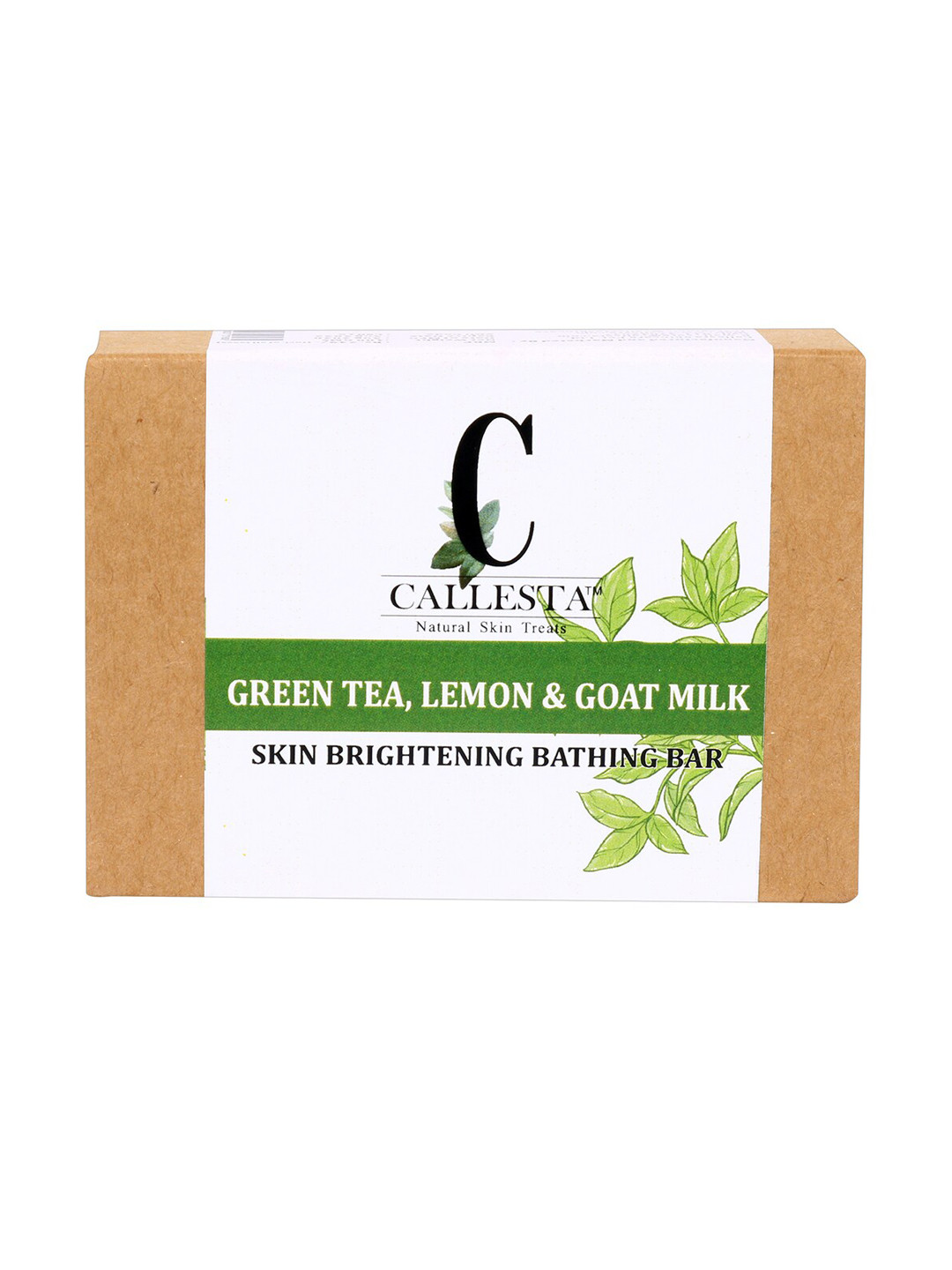 

Callesta Green Skin Brightening Green Tea Lemon and Goat Milk Soap