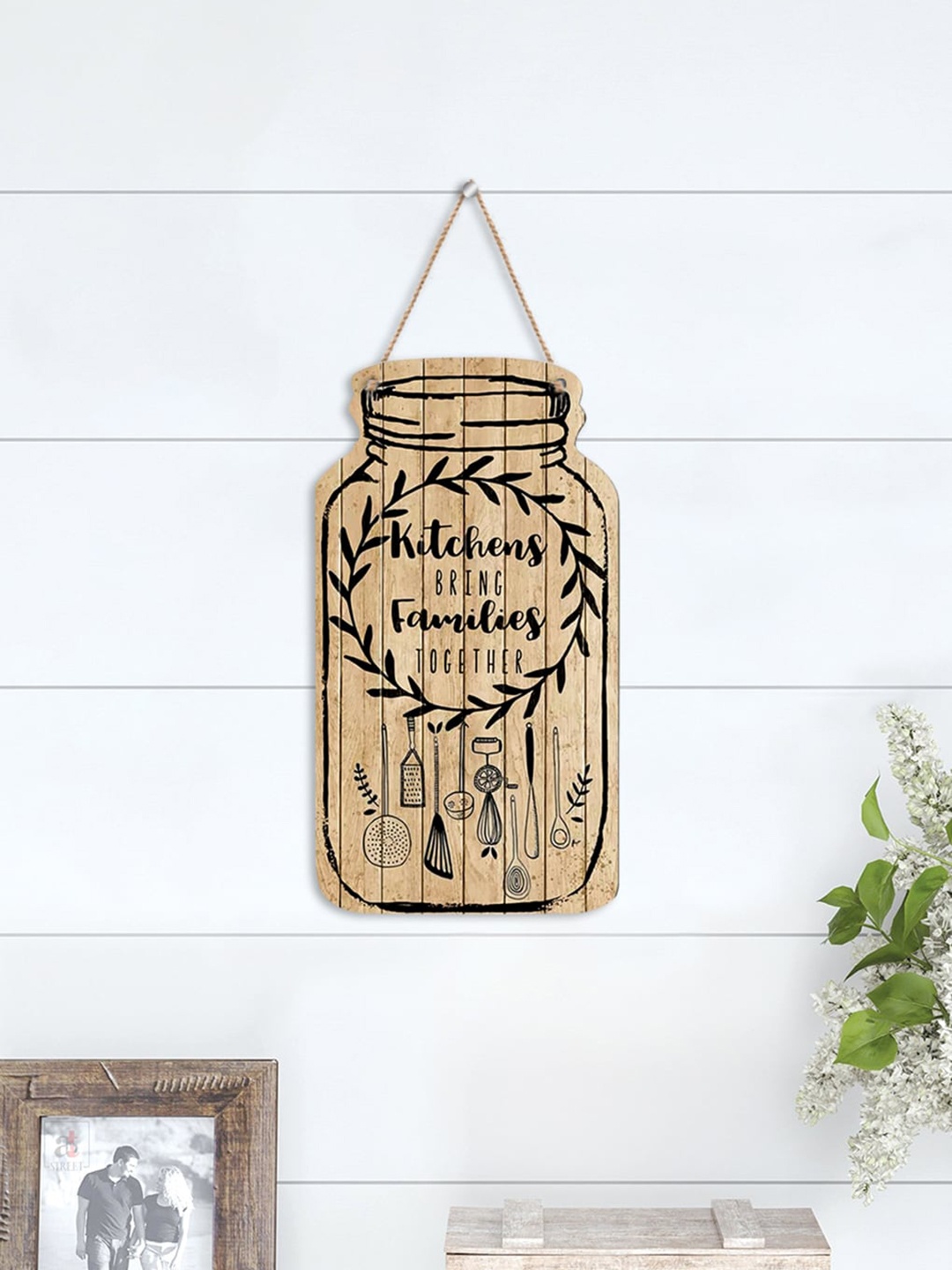 Art Street Brown & Black Kitchens Bring Families Together Wall decor