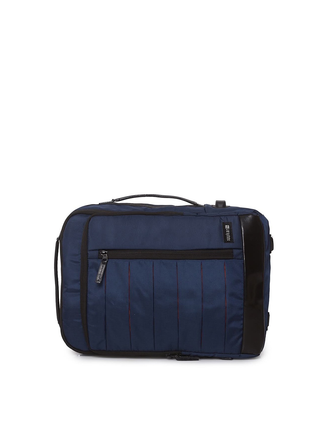 

SPYKAR Men Blue & Black Solid 25L Backpack
