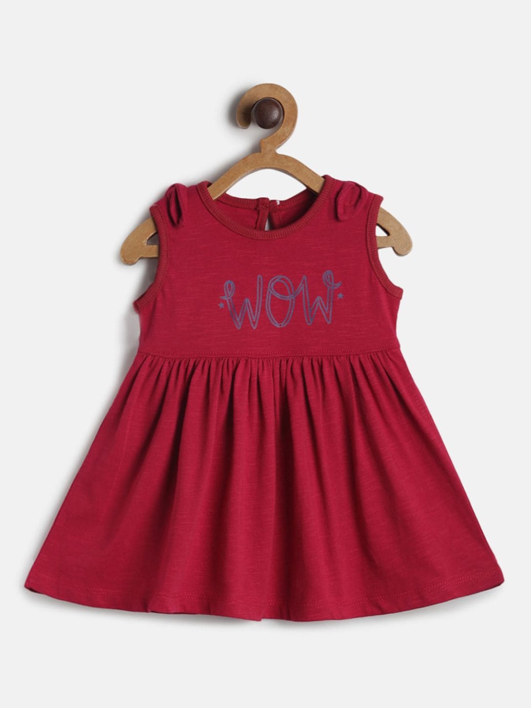 

MINI KLUB KIDS-Girls Red Flared Dress
