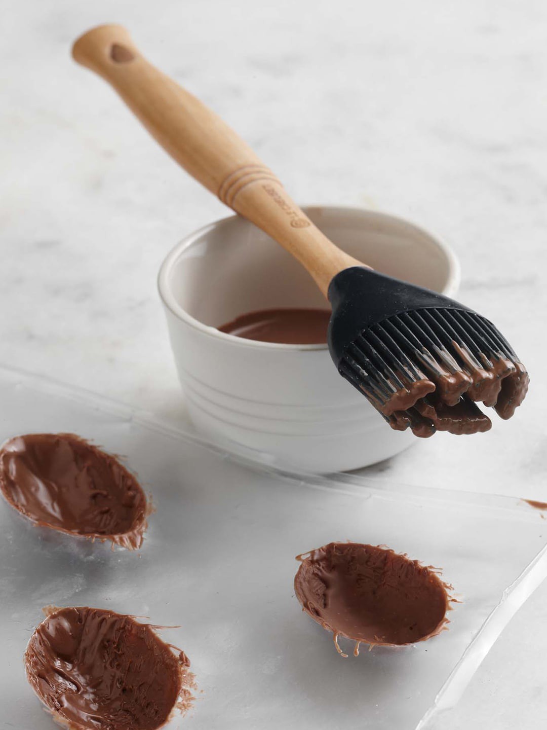 

LE CREUSET Black & Brown Solid Silicone Craft Basting Brush