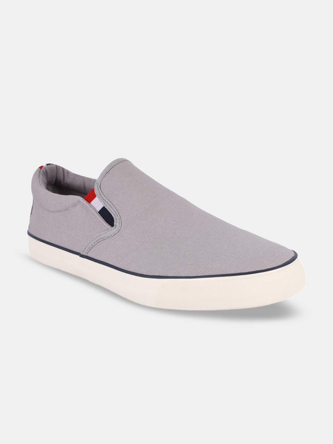 

U S Polo Assn Men Grey Slip-On Sneakers