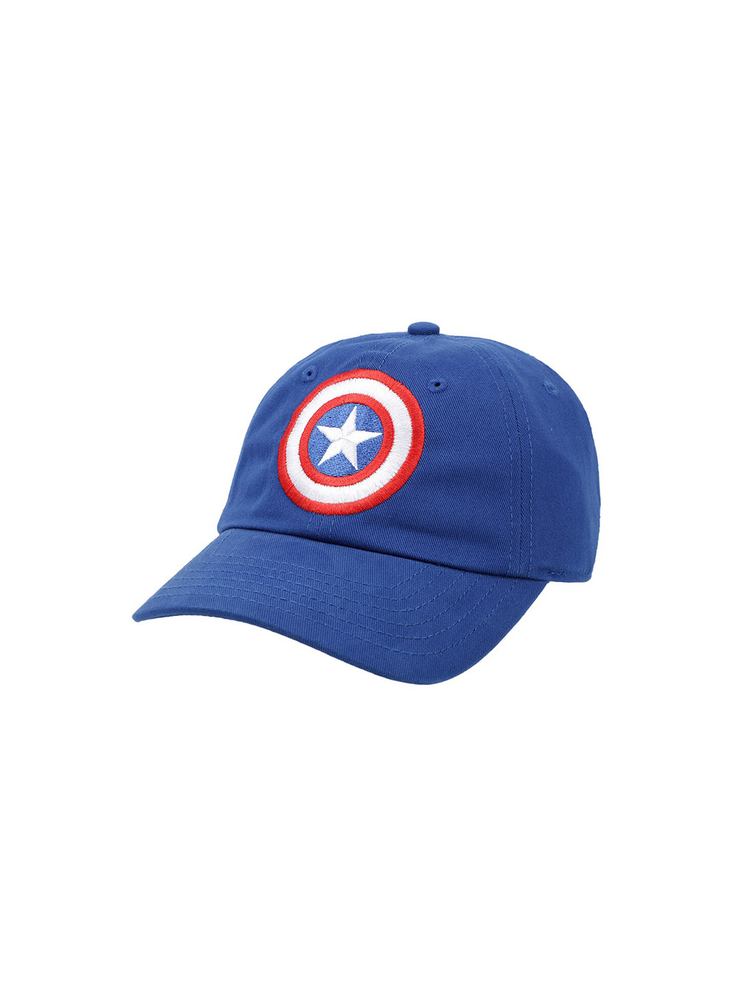 

Kids Ville Boys Blue Captain America Printed Baseball Cap