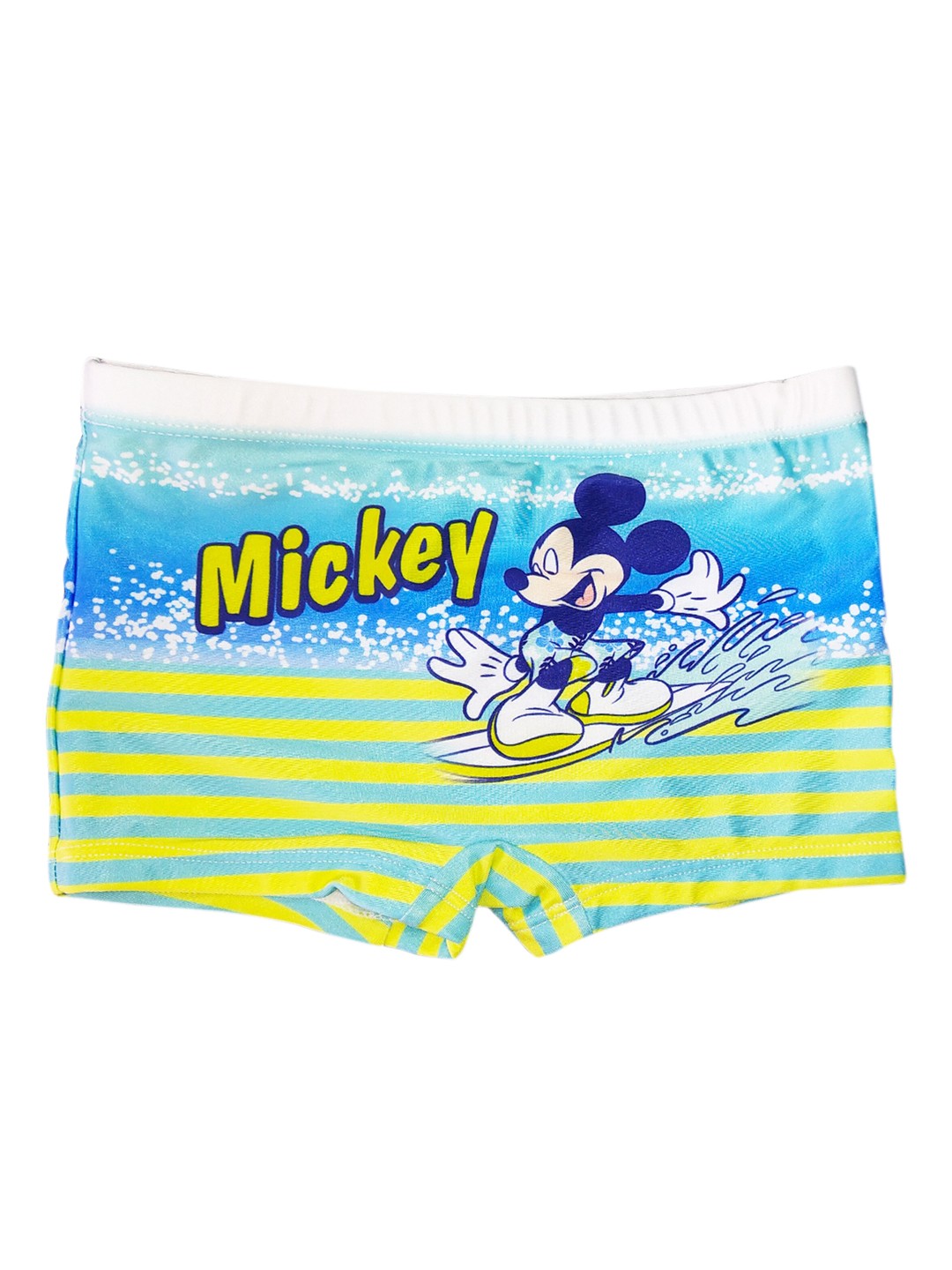 

Disney Boys Blue & Yellow Mickey Printed Swim Shorts