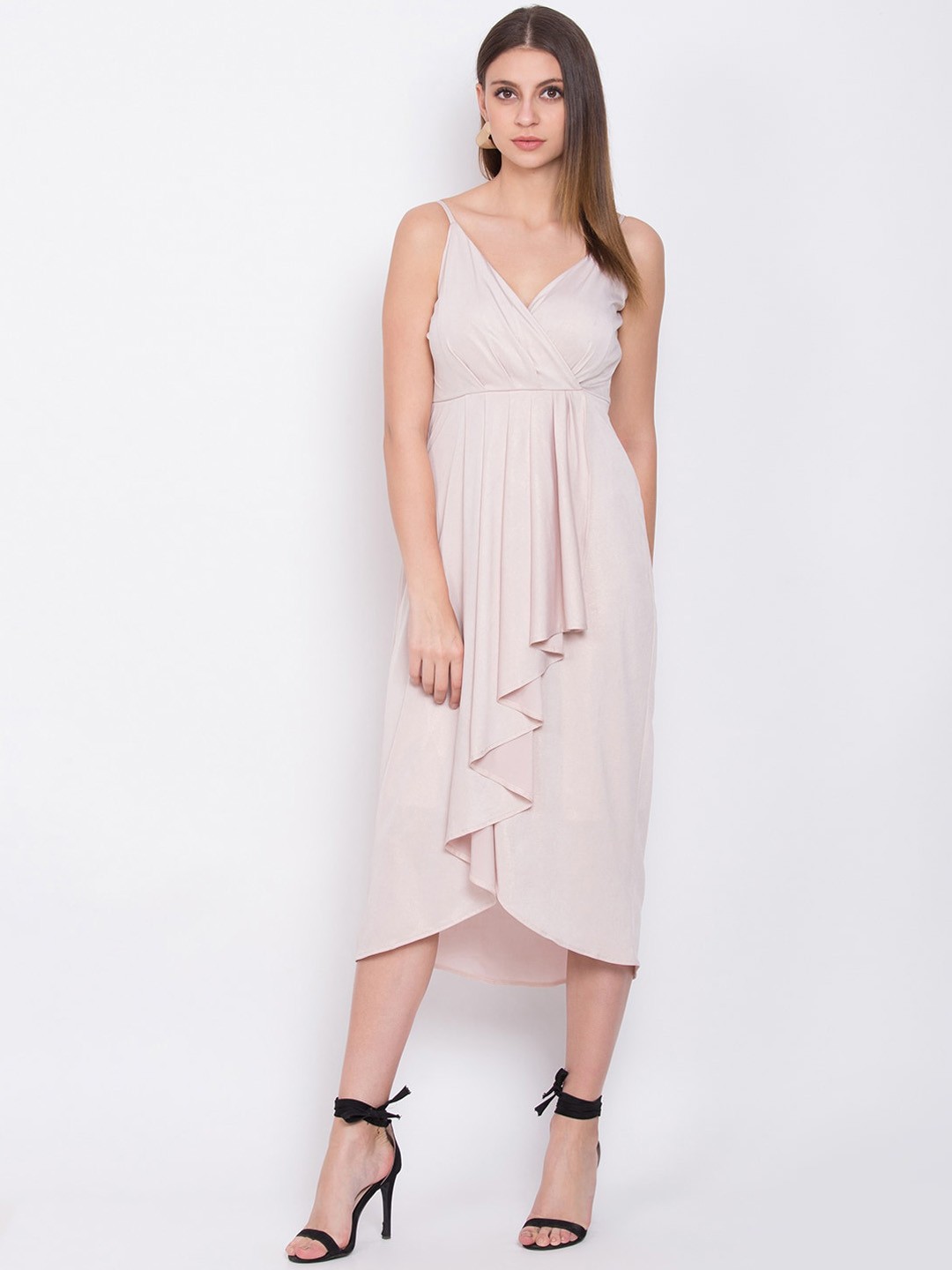 

ZOELLA Cream-Coloured Empire Midi Dress