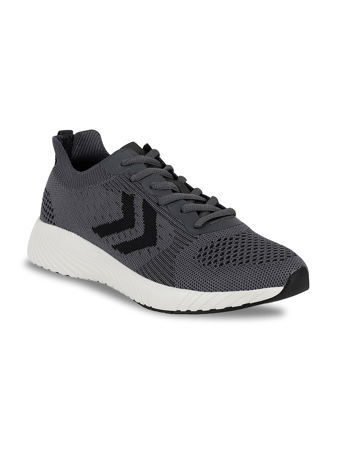 

hummel Men Grey Textile Training or Gym Shoes