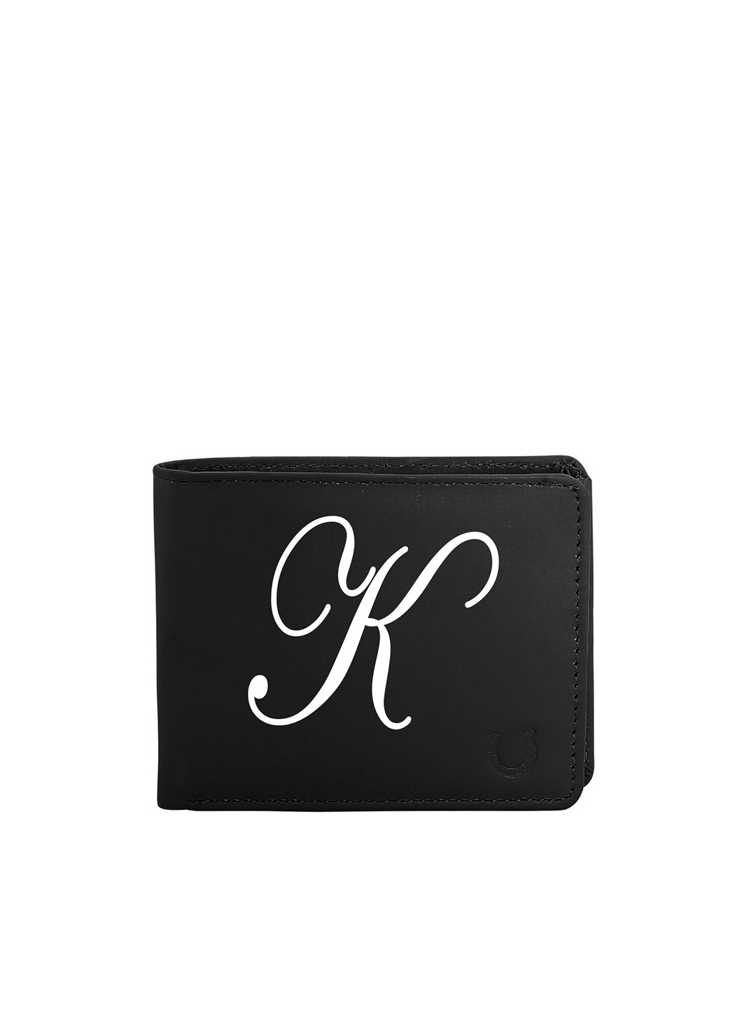 

Blacksmith Men Black & White Graphic Printed PU Two Fold Wallet with SD Card Holder