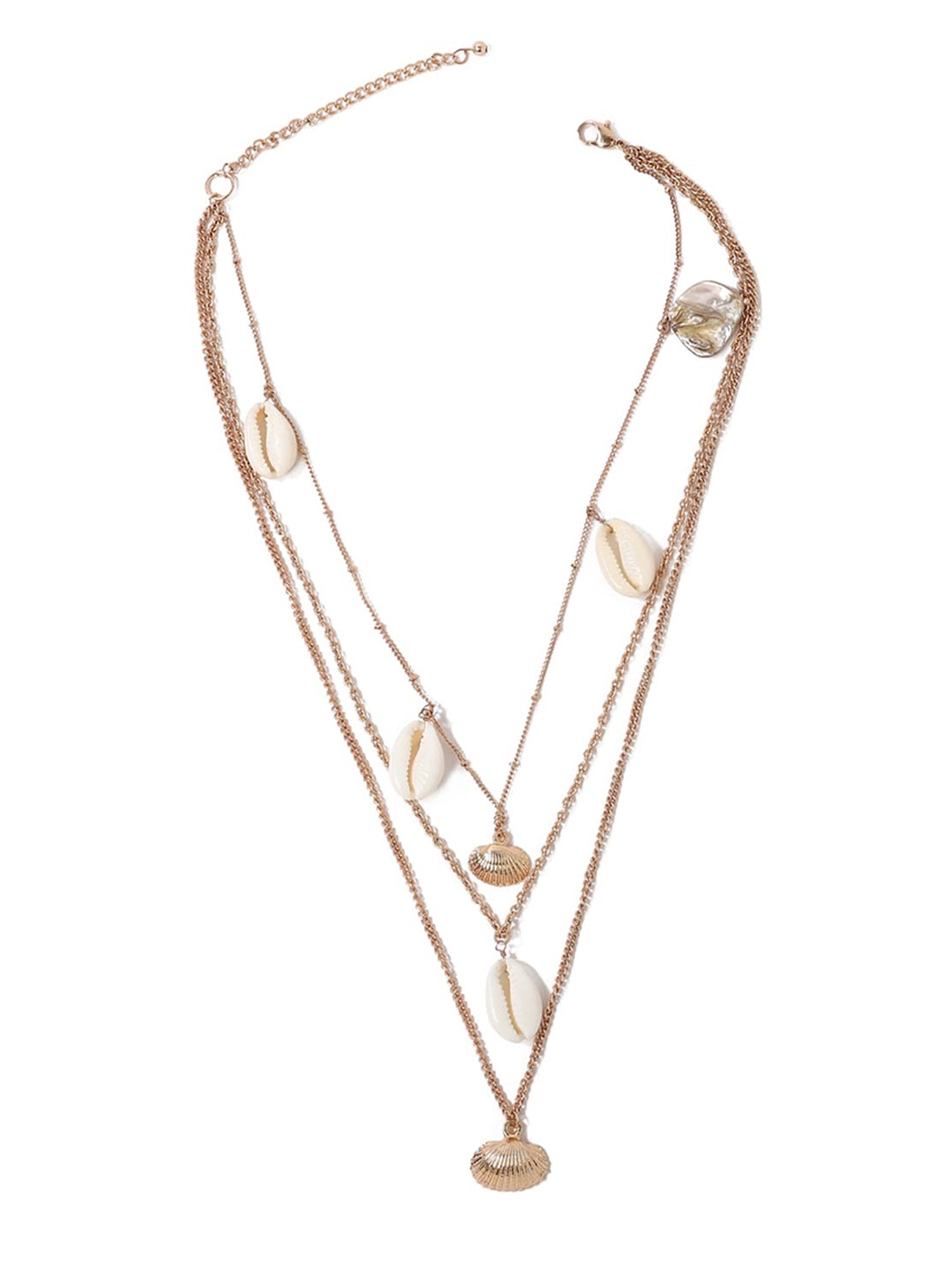 

FOREVER 21 Gold Layered Necklace