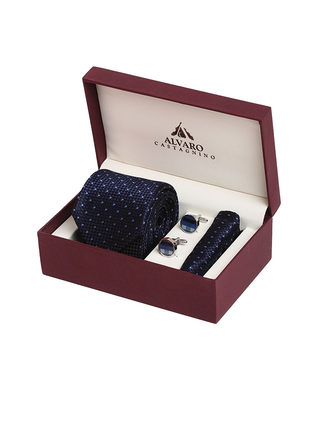 

Alvaro Castagnino Men Blue Accessory Gift Set