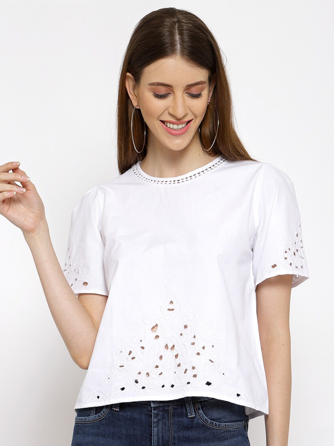 

SCOUP White Regular Top