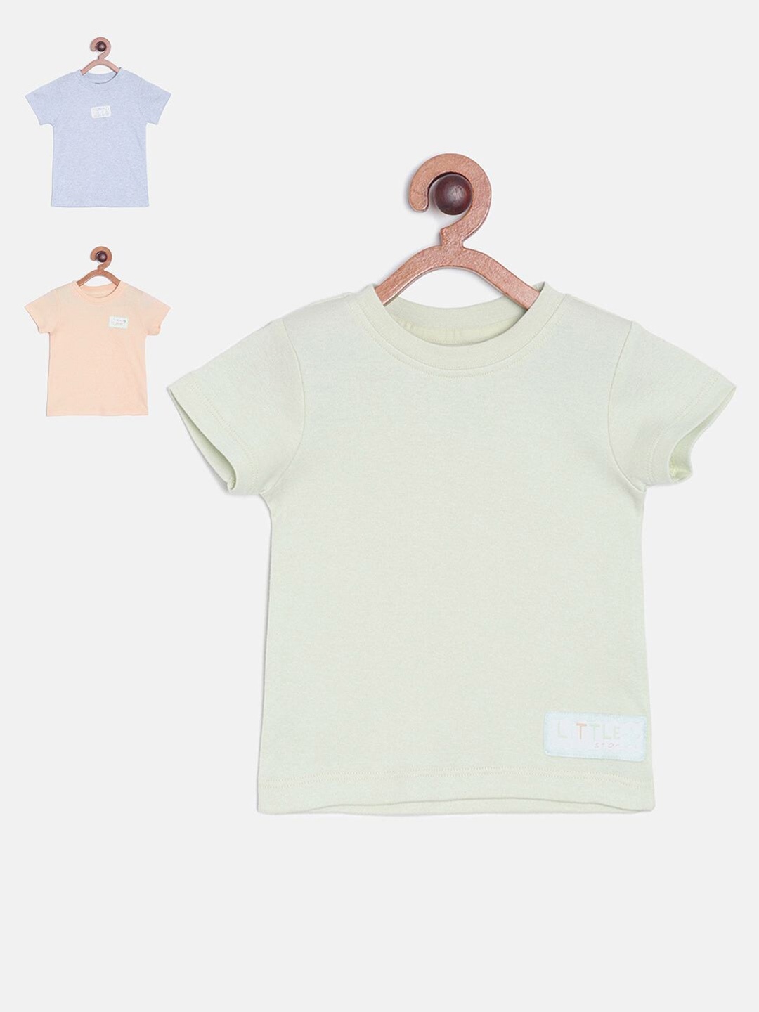 

MINI KLUB Pack of 3 Solid Regular Top, Multi
