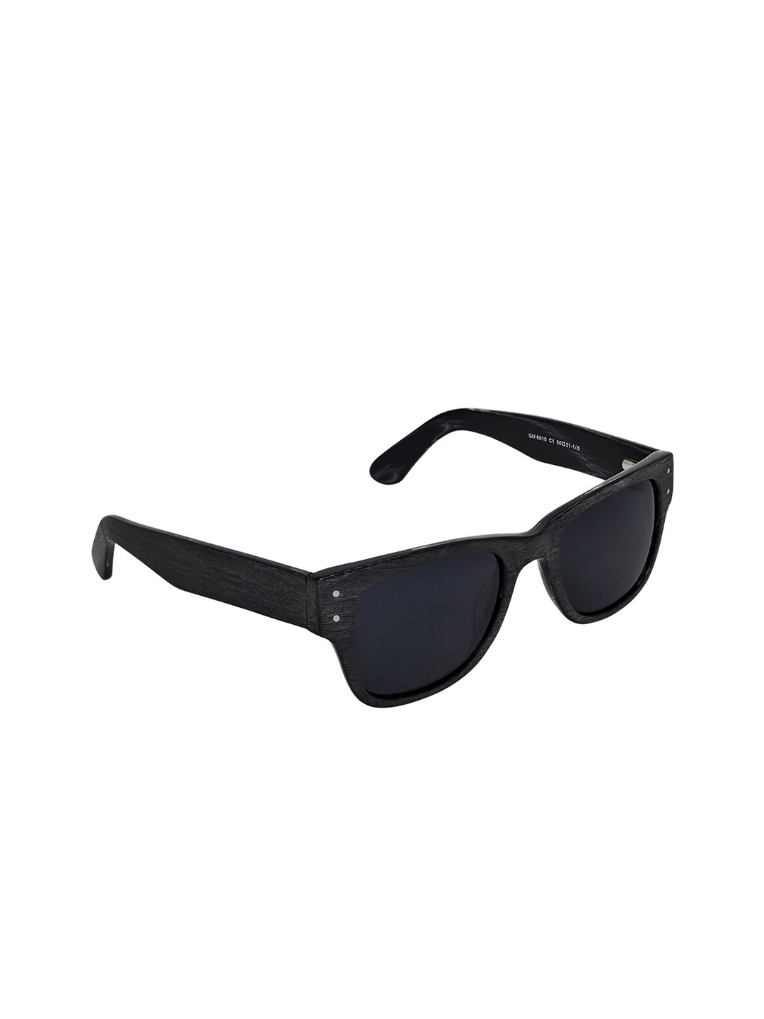 

GIO COLLECTION Black Lens & Black Wayfarer Sunglasses with UV Protected Lens GM6010C.1WBK