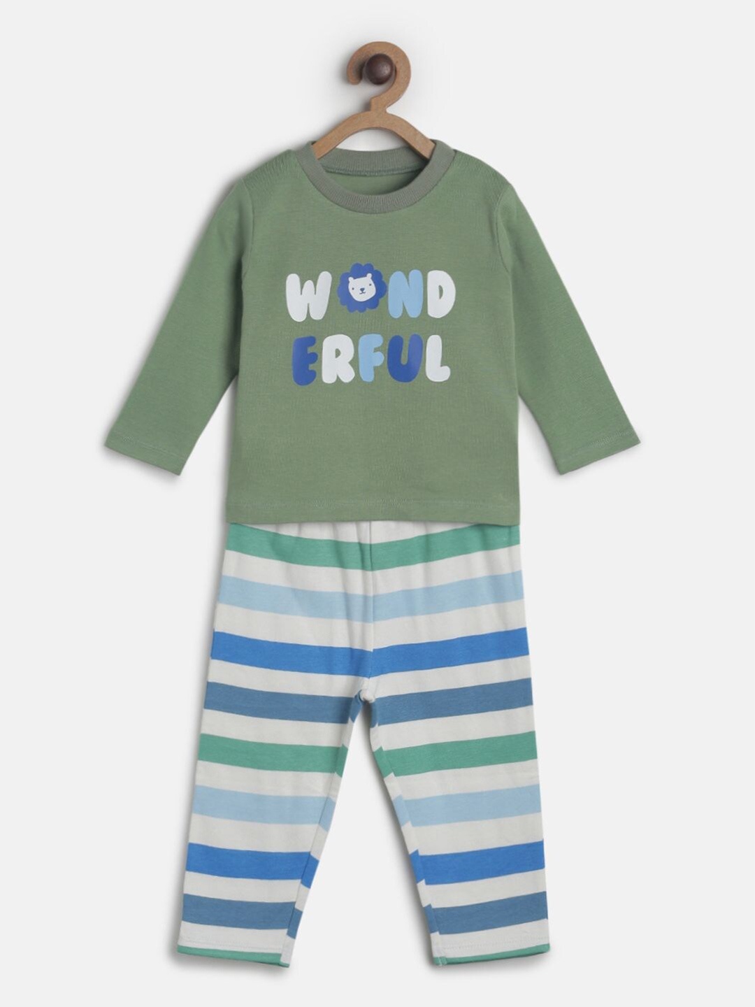 

MINI KLUB Boys Multi Printed T-shirt with Pyjamas