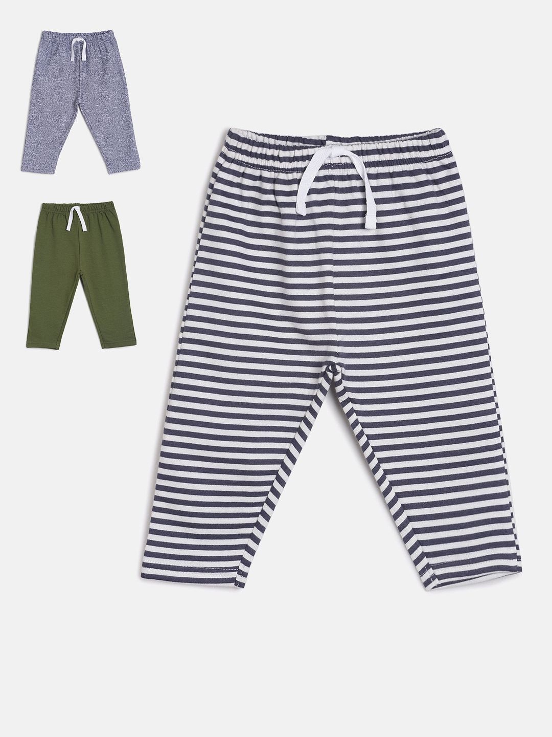 

MINI KLUB Boys Pack of 3 Track Pants, Blue