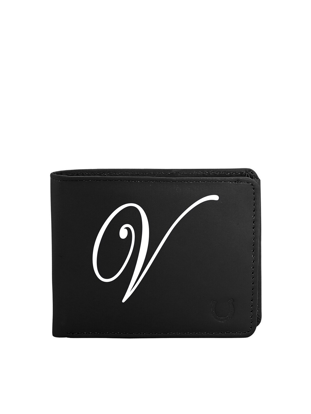 

Blacksmith Men Black & White Typography Printed Two Fold Wallet with SD Card Holder
