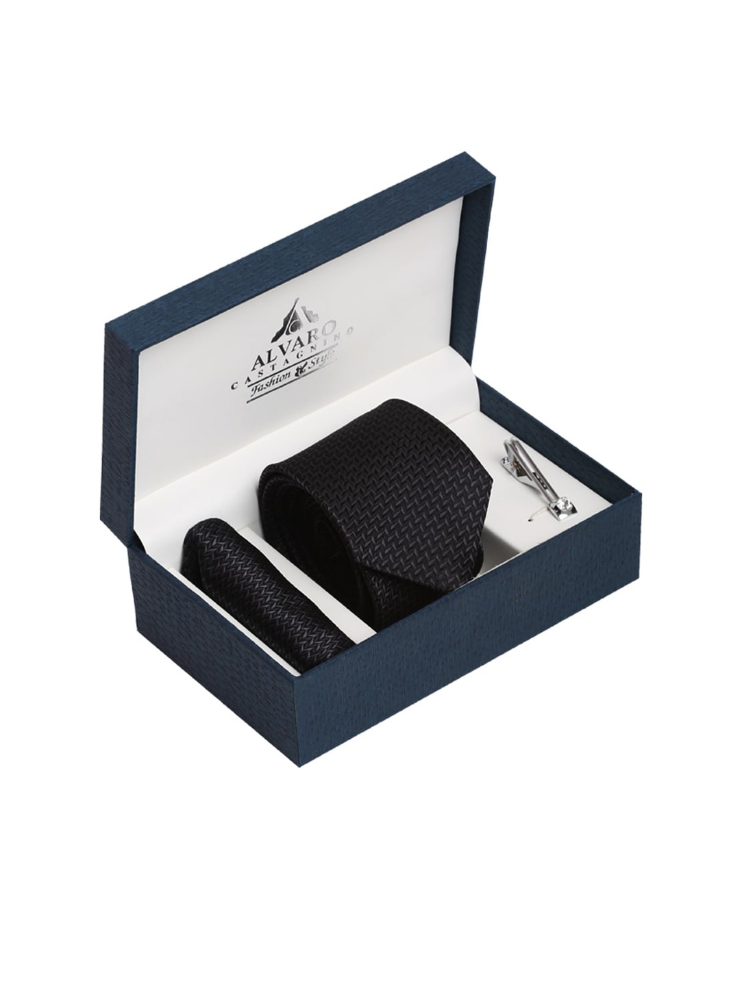 

Alvaro Castagnino Men Accessories Gift Set, Black