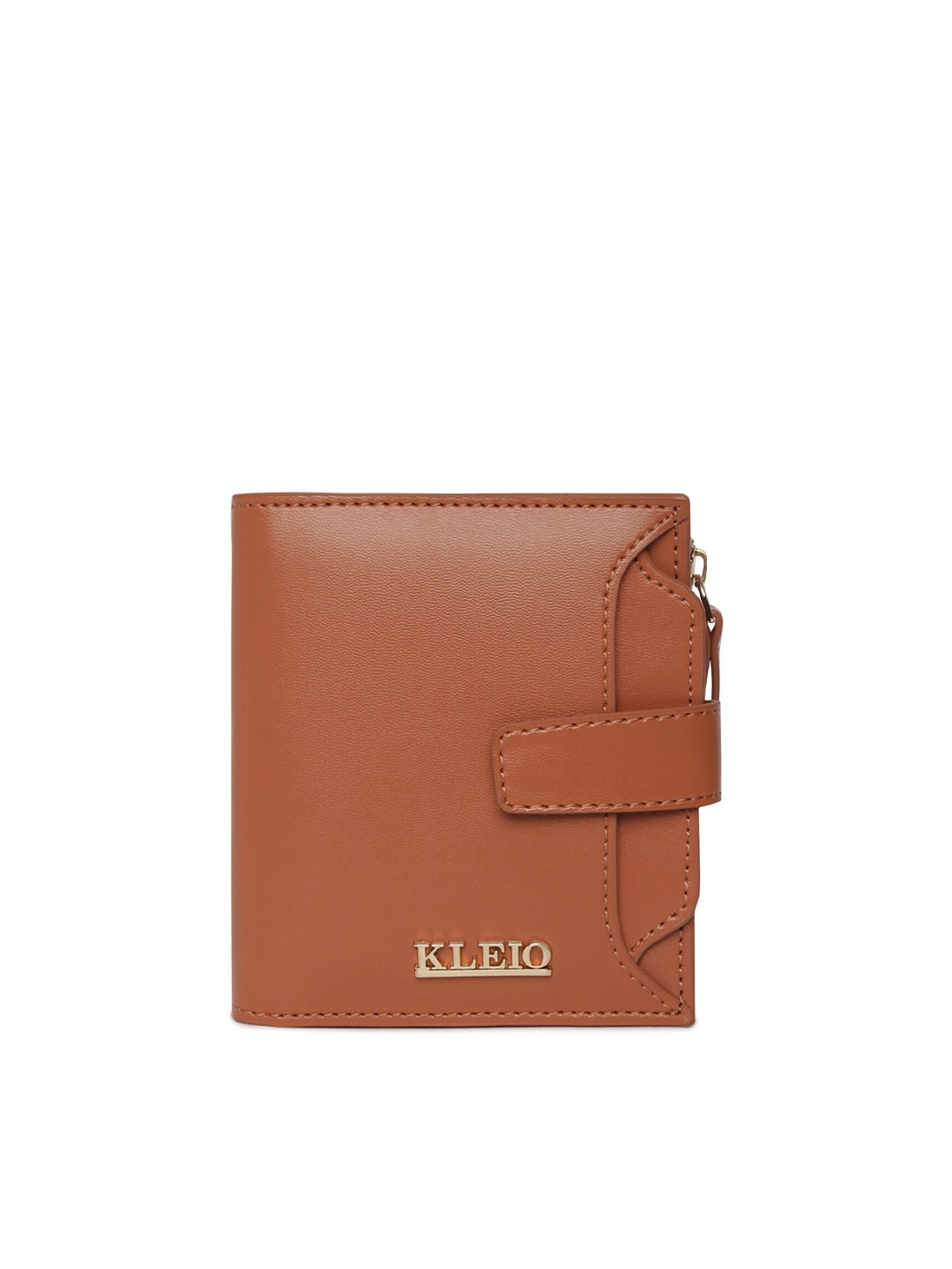 

KLEIO Women Vegan Multi Slot Card Holder Wallet, Tan