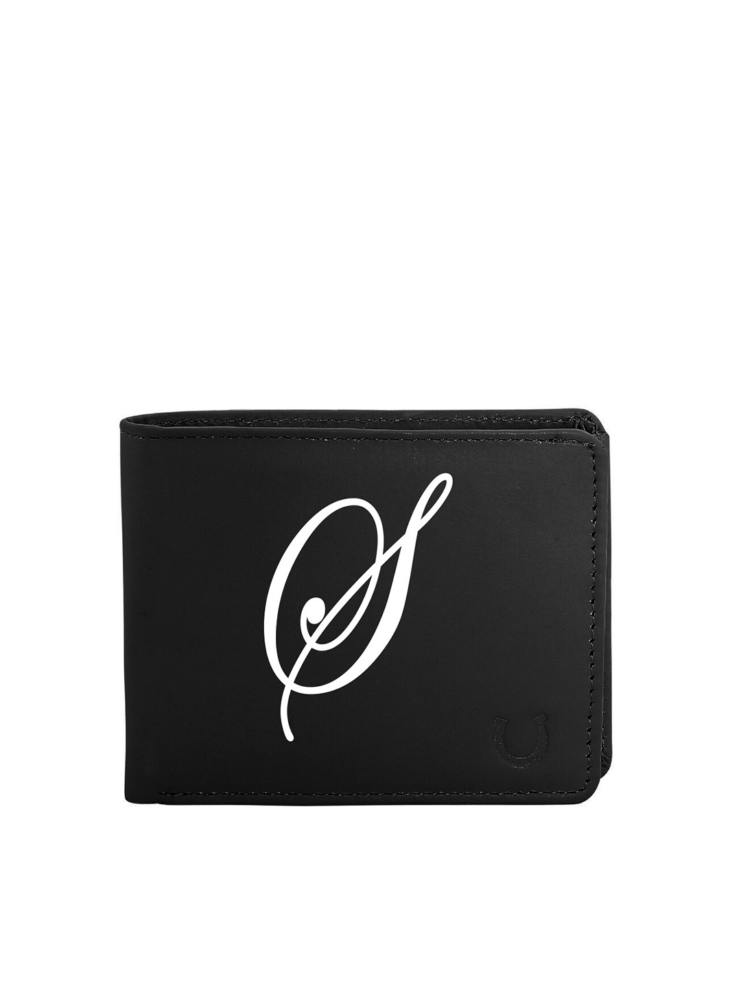

Blacksmith Men Black & White Typography Printed Two Fold Wallet with SD Card Holder