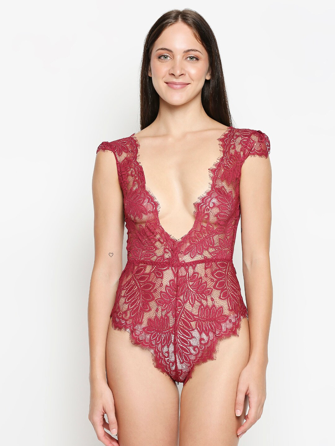 

XIN Maroon Baby Doll