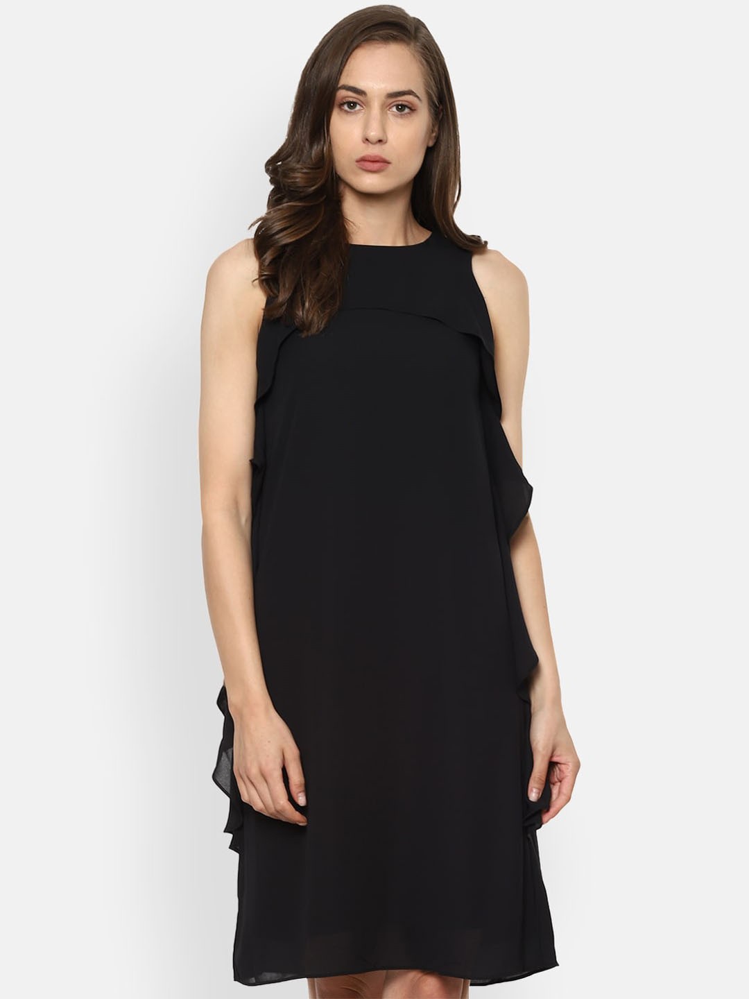 

Van Heusen Woman Black A-Line Dress