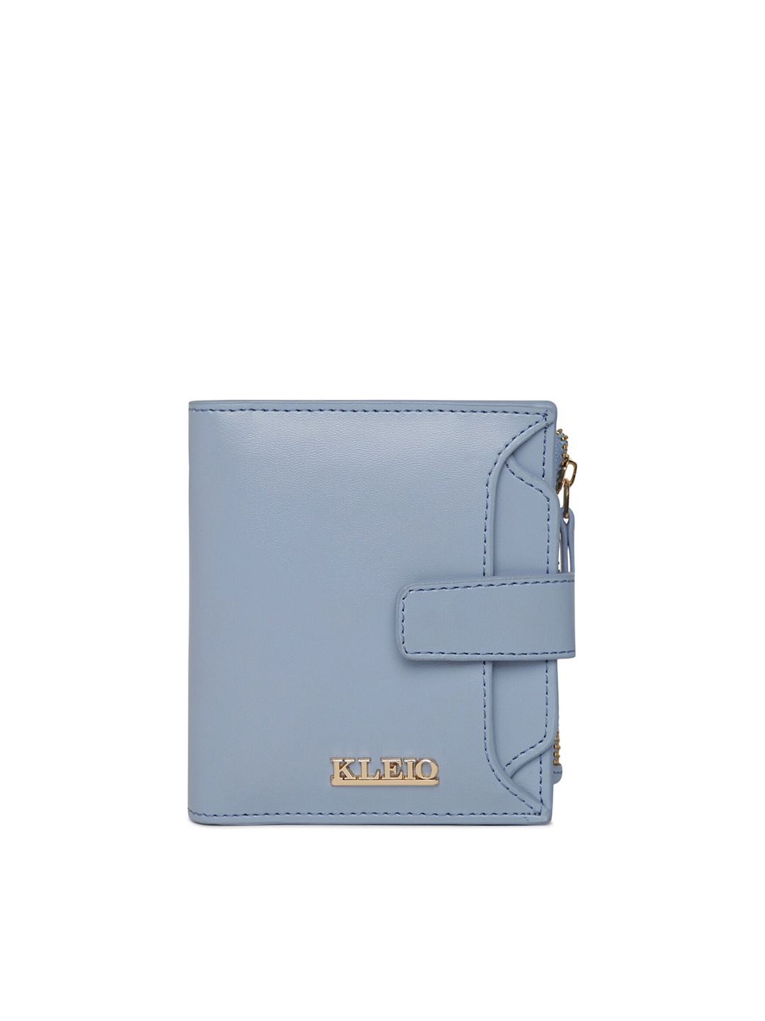 

KLEIO Women Vegan Multi Slot Card Holder Wallet, Blue