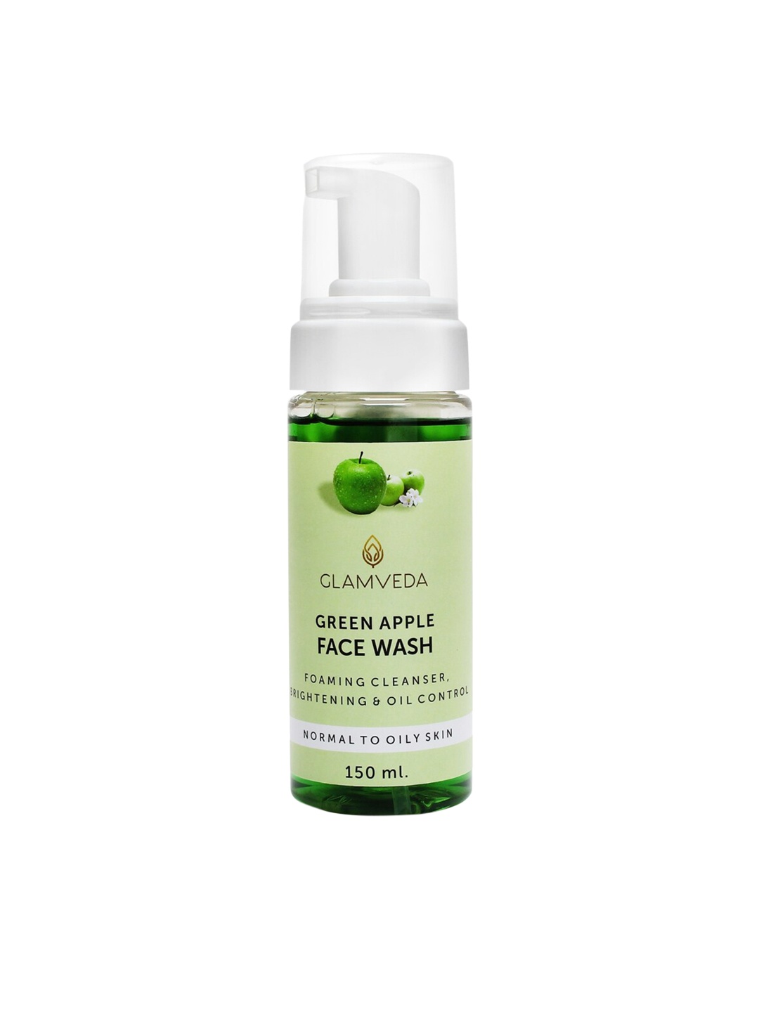 

GLAMVEDA Green Apple Brightening & Oil Control Face Wash - 150 ml