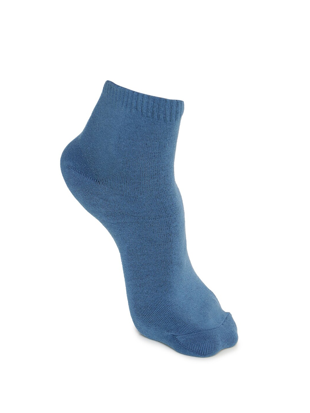 

FOREVER 21 Men Blue Patterned Ankle-Length Socks
