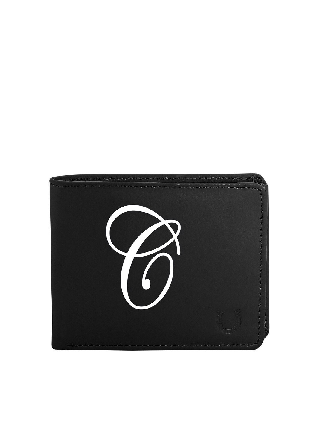 

Blacksmith Men Black & White Typography Printed Two Fold Wallet with SD Card Holder