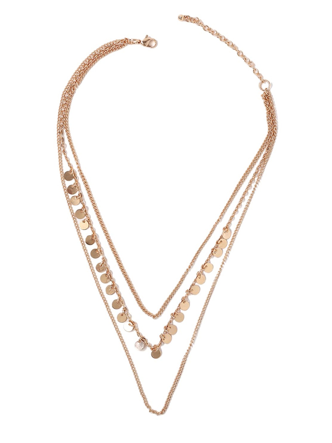 

FOREVER 21 Gold Layered Necklace