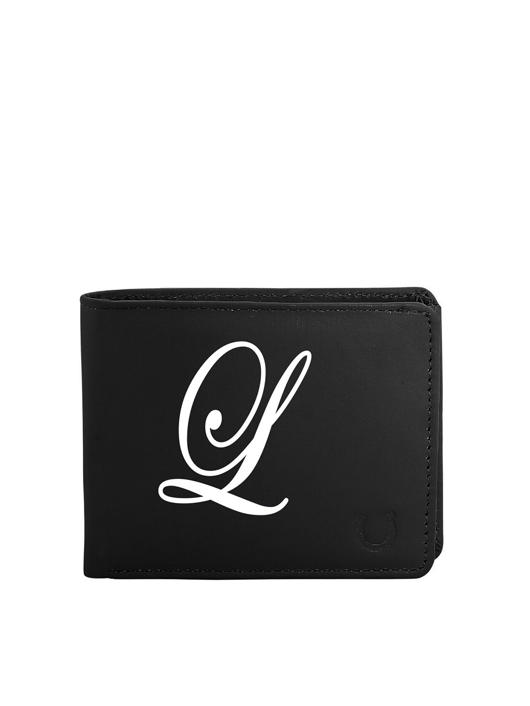 

Blacksmith Men Black & White Typography Printed PU Two Fold Wallet with SD Card Holder