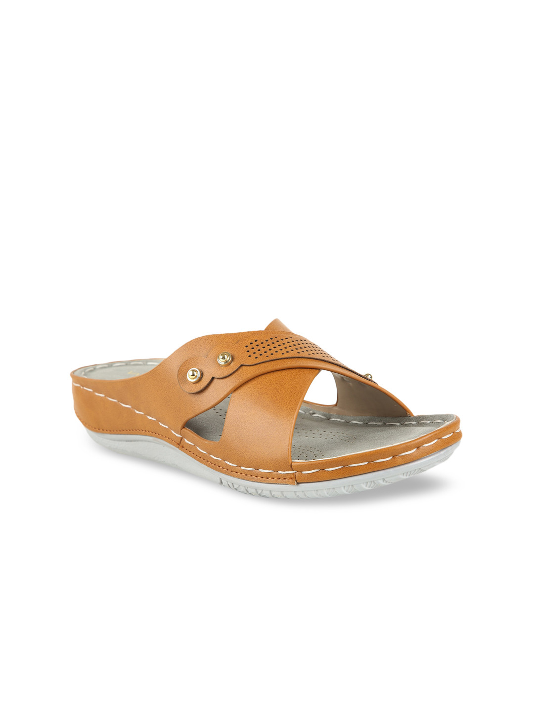 

VALIOSAA Beige Flatform Sandals