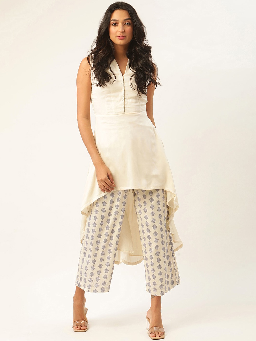 

ROOTED Cream Maxi Dress