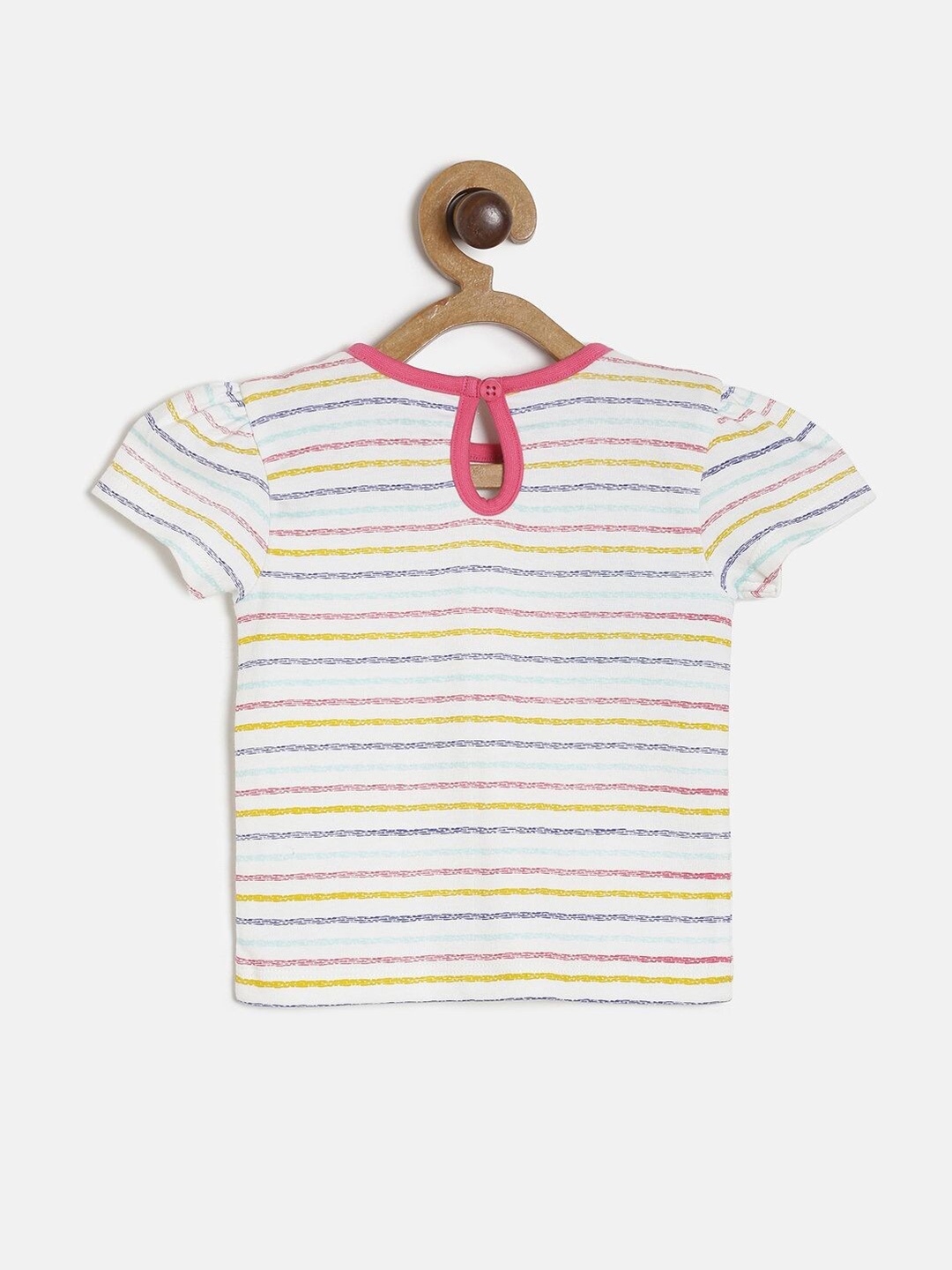 

MINI KLUB Multi Striped Extended Sleeves Boxy Top