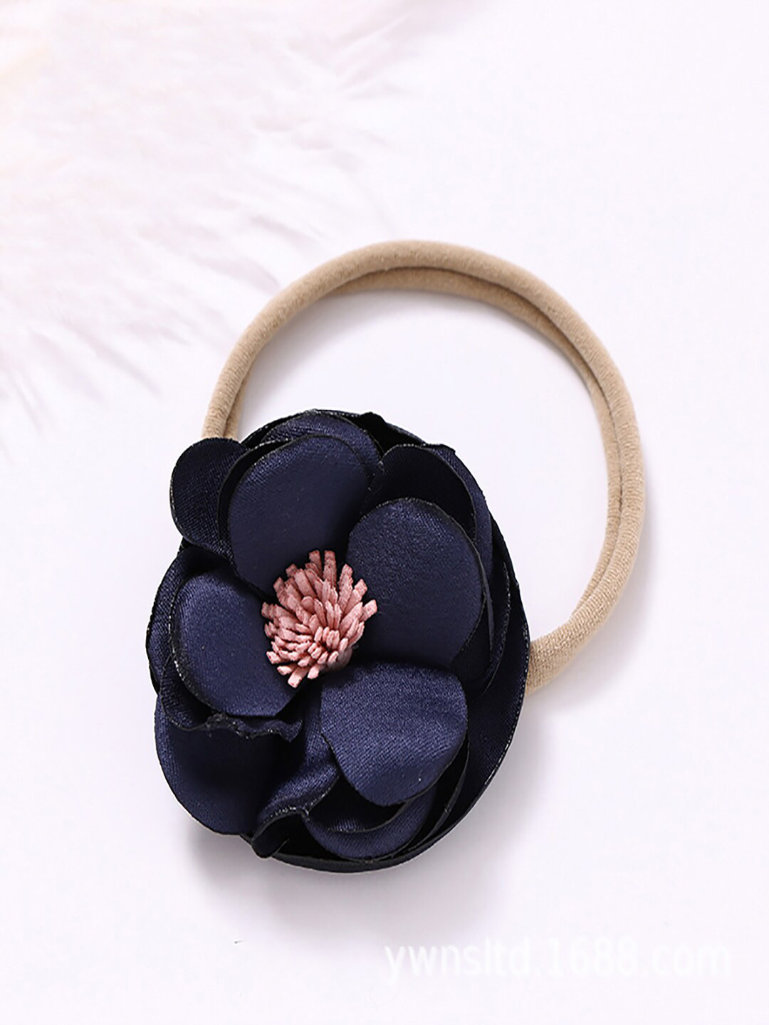 

AQUASTREET Girls Blue & Beige 3D Floral Embellished Hairband