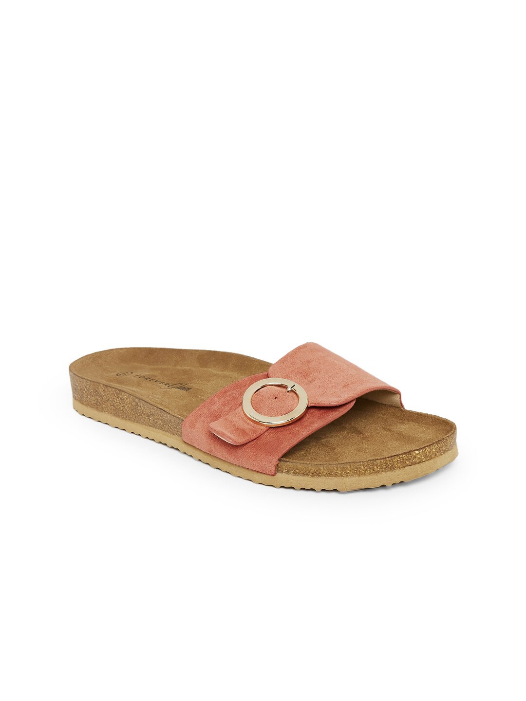 

Forever Glam by Pantaloons Women Coral Open Toe Flats