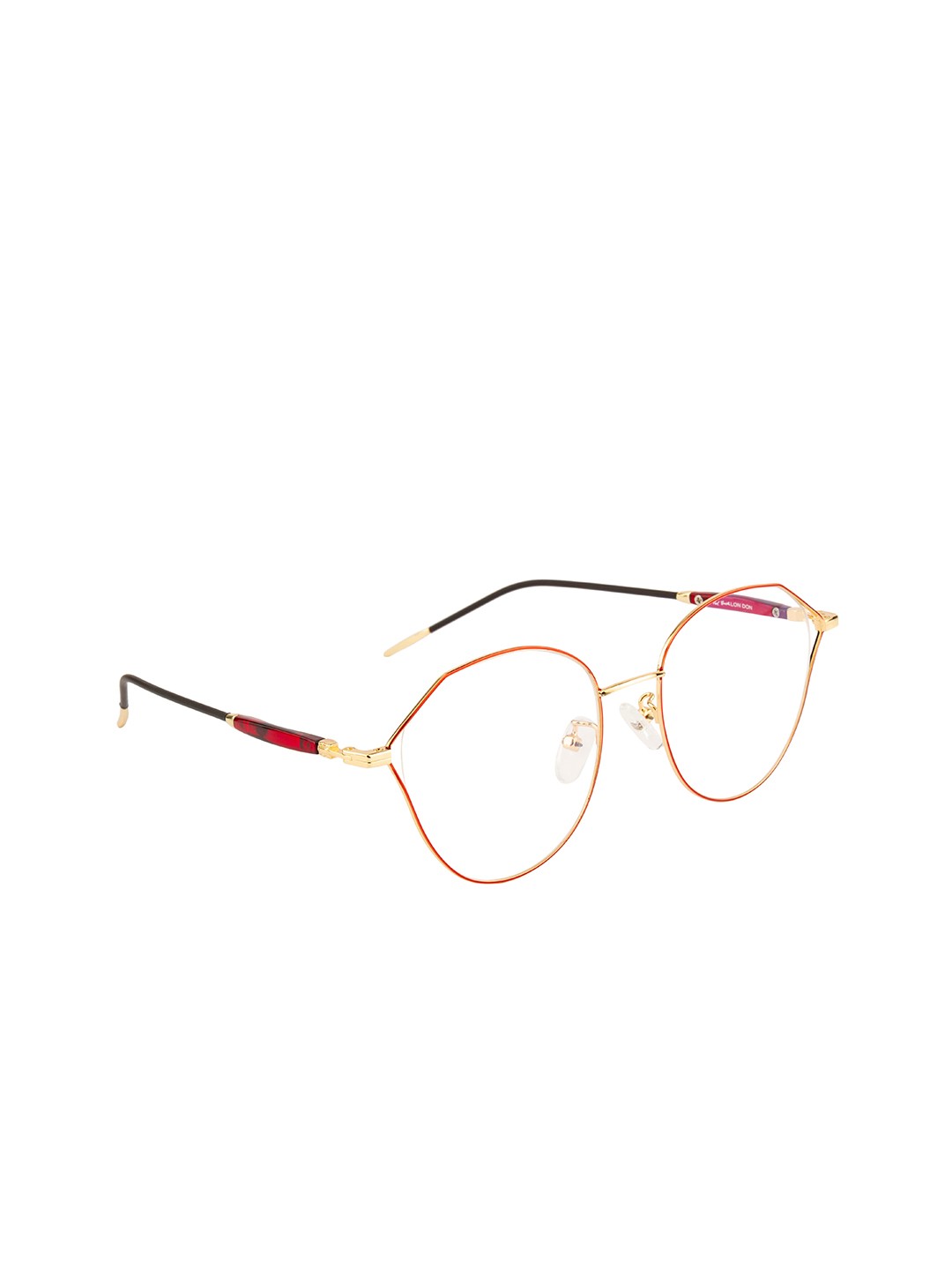 

Ted Smith Unisex Maroon Full Rim Round Frames - TSO-166_C4