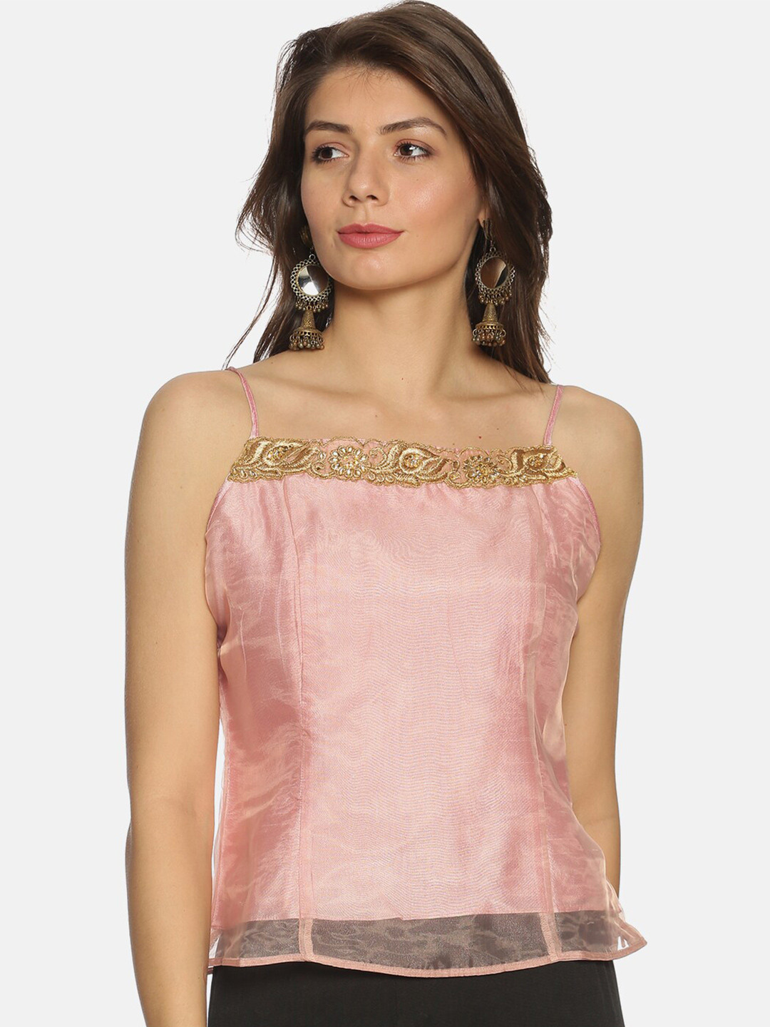 

Ira Soleil Pink Regular Top