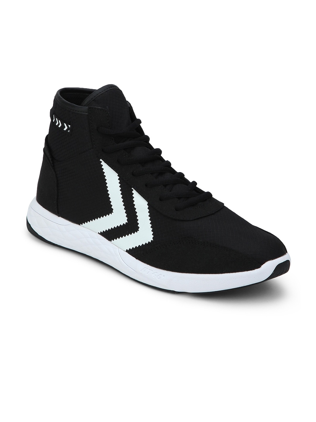 

hummel Unisex Black Suede Training or Gym Non-Marking Shoes