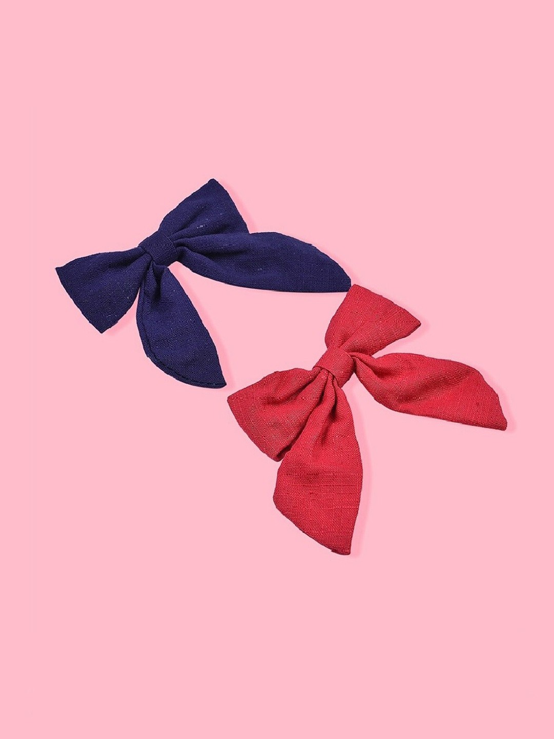 

AQUASTREET Girls Navy Blue & Red Set of 2 Alligator Hair Clip
