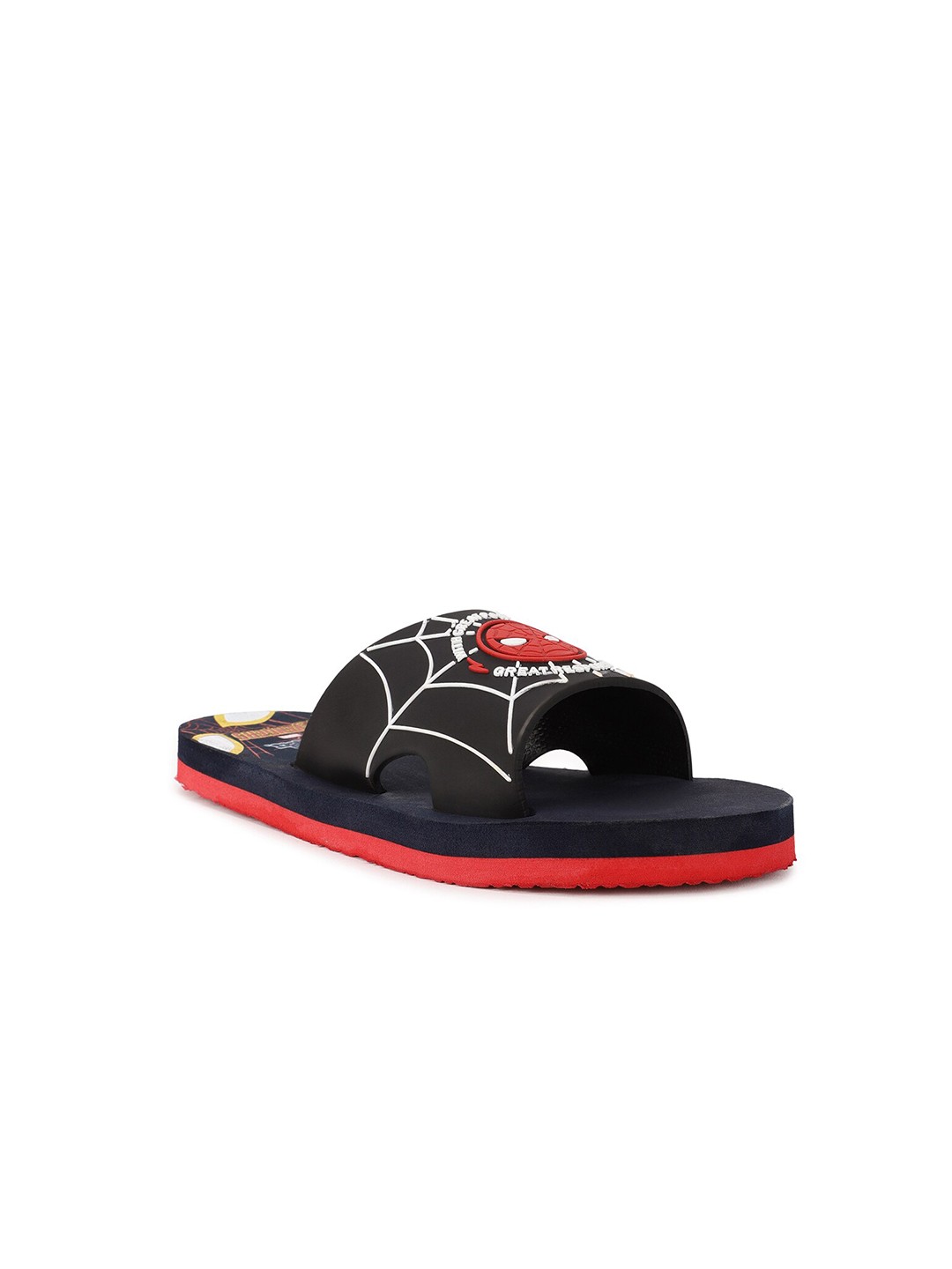 

Disney Boys Red & Black Printed Room Slippers