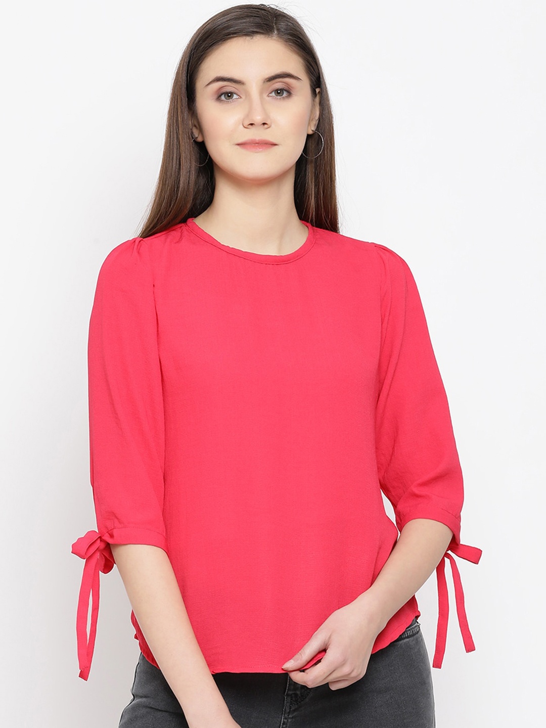 

Crimsoune Club Women Pink Regular Top