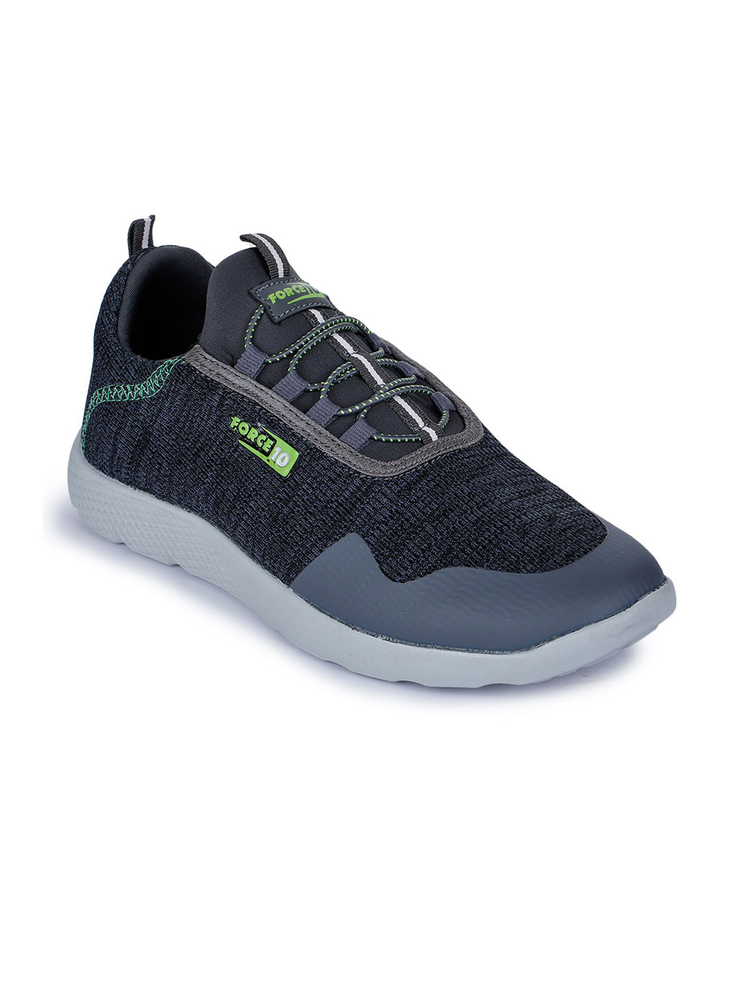 

Liberty Men Grey Mesh Running Non-Marking Shoes